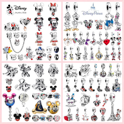 2026 New Fine Christmas Series Charms Christmas Tree Santa Claus Red Nose Reindeer Beads Fit Original Bracelets DIY Jewelry Gift