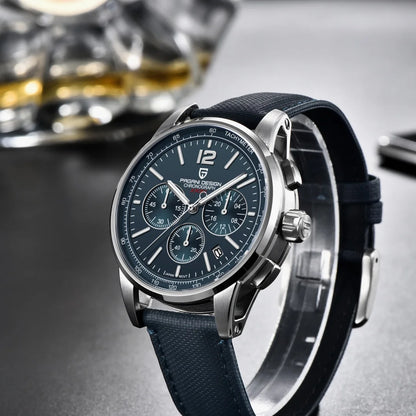PAGANI DESIGN 2025 New Luxury Fashion Casual Men Quartz Watches VK63 100M Water Resistant Sapphire Glass Stainless Steel Watches