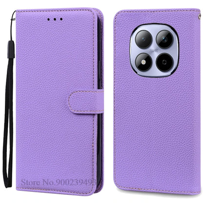 For Redmi Note 15 Pro Case Xiaomi Redmi Note 15 4G Case Wallet Leather Flip Cover For Redmi Note 15 Pro Plus 5G Case Coque Funda