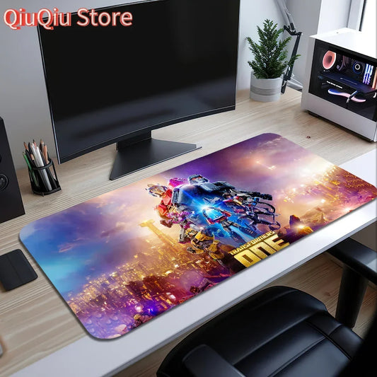 Cartoon T-Transformers One Mouse Pad Desk Mat Large Non-slip Anti-fray Keyboard Ergonomic Office Rubber PC Home Custom