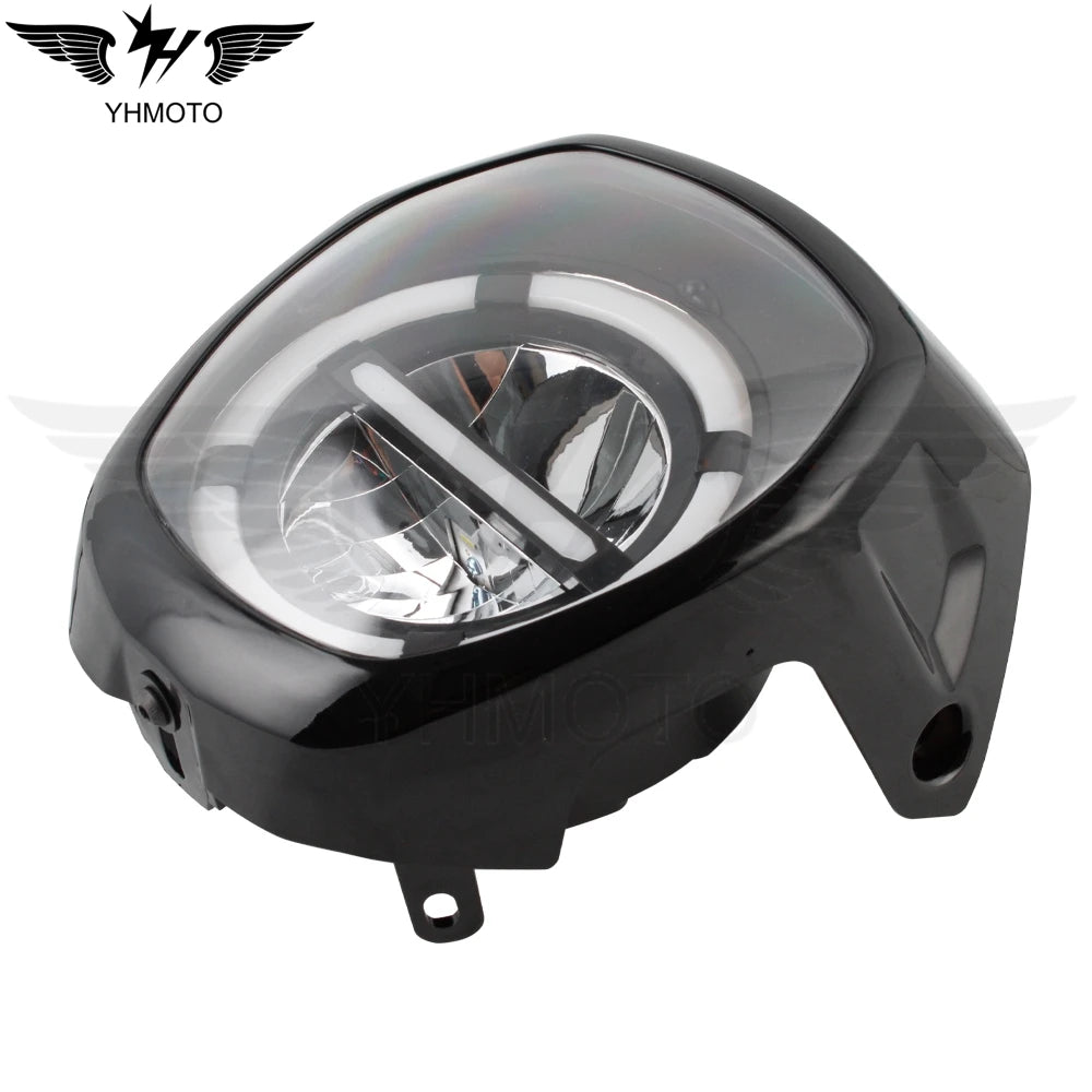 Motorcycle DC 12V Headlight Assembly For Honda NAVI 2022-2023 Head Lamp Accessories  Black Fairing Front Light HeadLamp