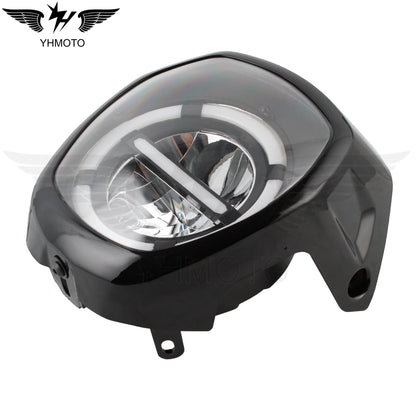 Motorcycle DC 12V Headlight Assembly For Honda NAVI 2022-2023 Head Lamp Accessories  Black Fairing Front Light HeadLamp