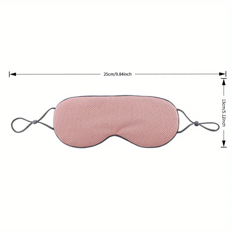 Dual-Side Cooling& Warm Eye Mask- Breathable Summer Sleep Cover- Zero Pressure Design