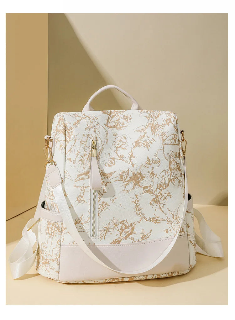 Fashionable Women's Bags, Trendy Backpacks, Large-Capacity Simple Handbags, Retro-Style Casual Bags, High-End Shoulder Crossbody Bags, Student Bags, Multi-Purpose Storage Bags