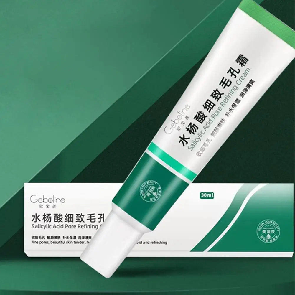 Salicylic Acid Pore Shrinking Cream For Clear Skin Care Moisturize Salicylic Acid Serum 20g/30ml