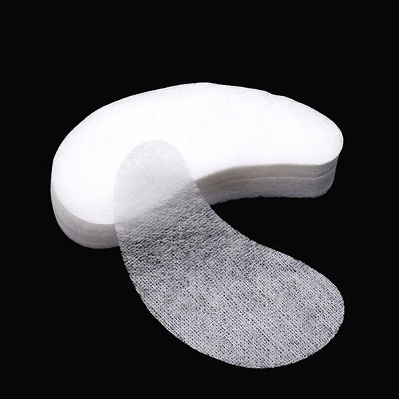 80Pcs/Bag Eye Mask Paper Sheet Ultra-thin Beauty Salon Eye Care Tools Silk Technology DIY Cosmetic Paper Mask 2 Style for choose