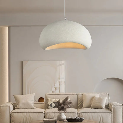 Modern Living Room LED Pendant Lamp Nordic Wabi Sabi Ceiling Chandelier Light for Dining Room Bedroom Home Decor Hanging Lamp
