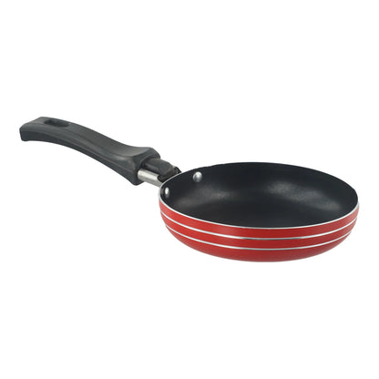 12/14/16cm Mini Frying Pan Non-Stick Steel Frypan Pot Saucepan For Cookware Home Cooking Tools Kitchen Utensils Random Color
