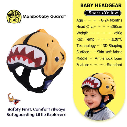Mambobaby Guard Dropshipping 1 Safe Anti-Shock Baby Helmet Toddler Head Protector Infant Headgear Learn Crawl Walk for Bump Fall