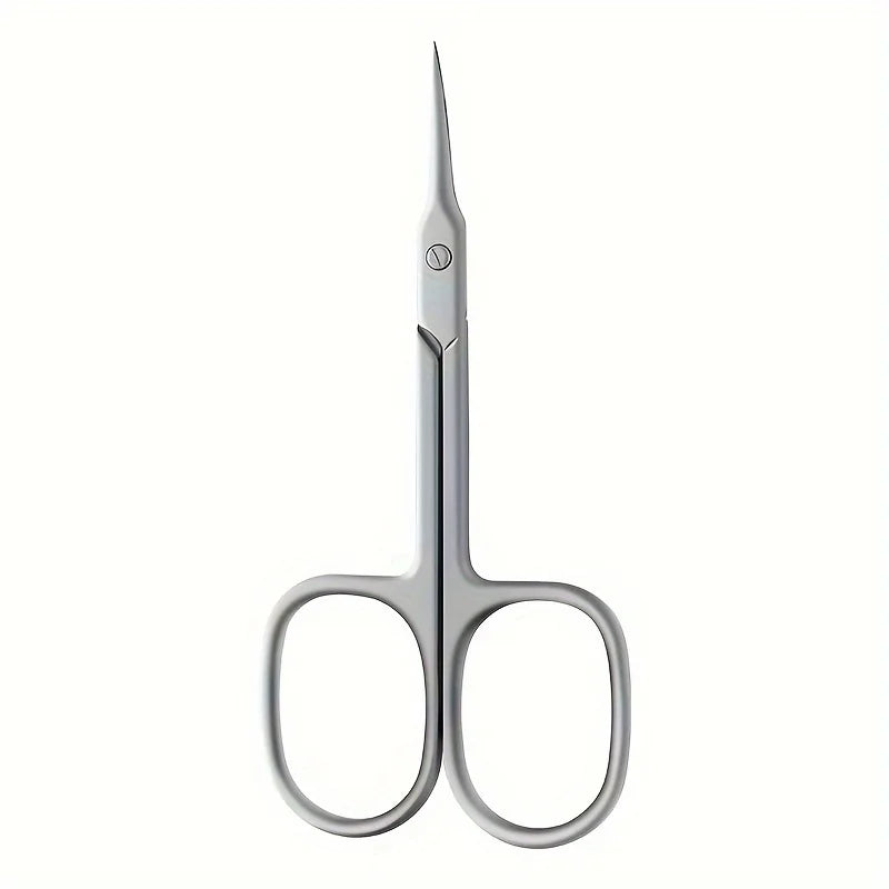 Manicure Scissors for Nail Care Stainless Steel Handle Cuticle Nipper Dead Skin Removal Scissors Beauty Tool