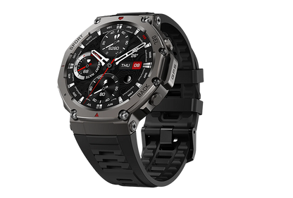 Smart Watch For T-Rex 3 GPS Smartwatch AMOLED Touch Screen 5ATM Outdoor Compass Smart Fitness Sport Monitor Men Watch ForXiaomi