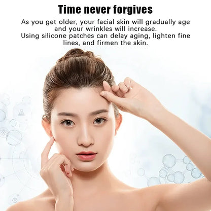 1 Pairs Of Silicone Eye Patches Are Suitable For Dark Circles And Puffy, Reusable Female Cooling Gel Eye Mask.