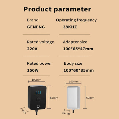 150W Ultrasonic Cleaner Sonicator Vibration portable Ultrasonic Jewelry Parts Glasses Circuit Board Watch Cleaning Machine