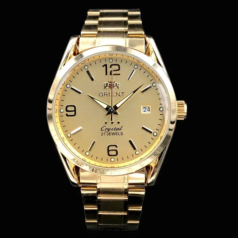 Orient Watches High Quality AAA Clock Brand New Top Men's Watch Luxury Multi-Function All-Steel Automatic Mechanical Tourbillon