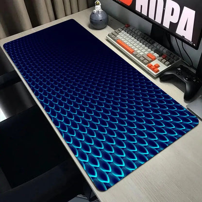 Polygons Mouse Pad Large Computer Office Game Table Mats XXL Rubber Anti-slip Gaming Keyboard Mousepads Long Desk Pads