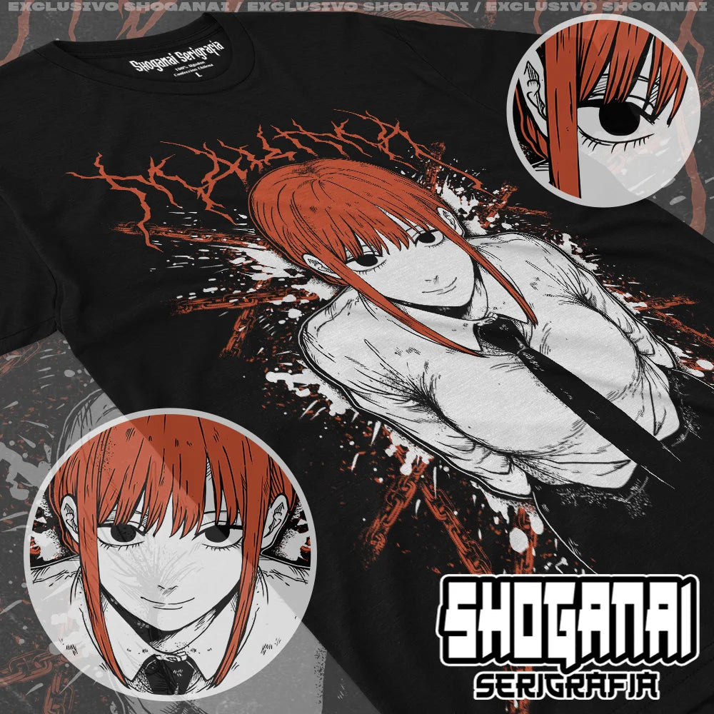 Chainsaw Man Peripherals T-shirt reze print tees Comfortable Oversized men women tops streetwear hip hop fashion Short sleeves