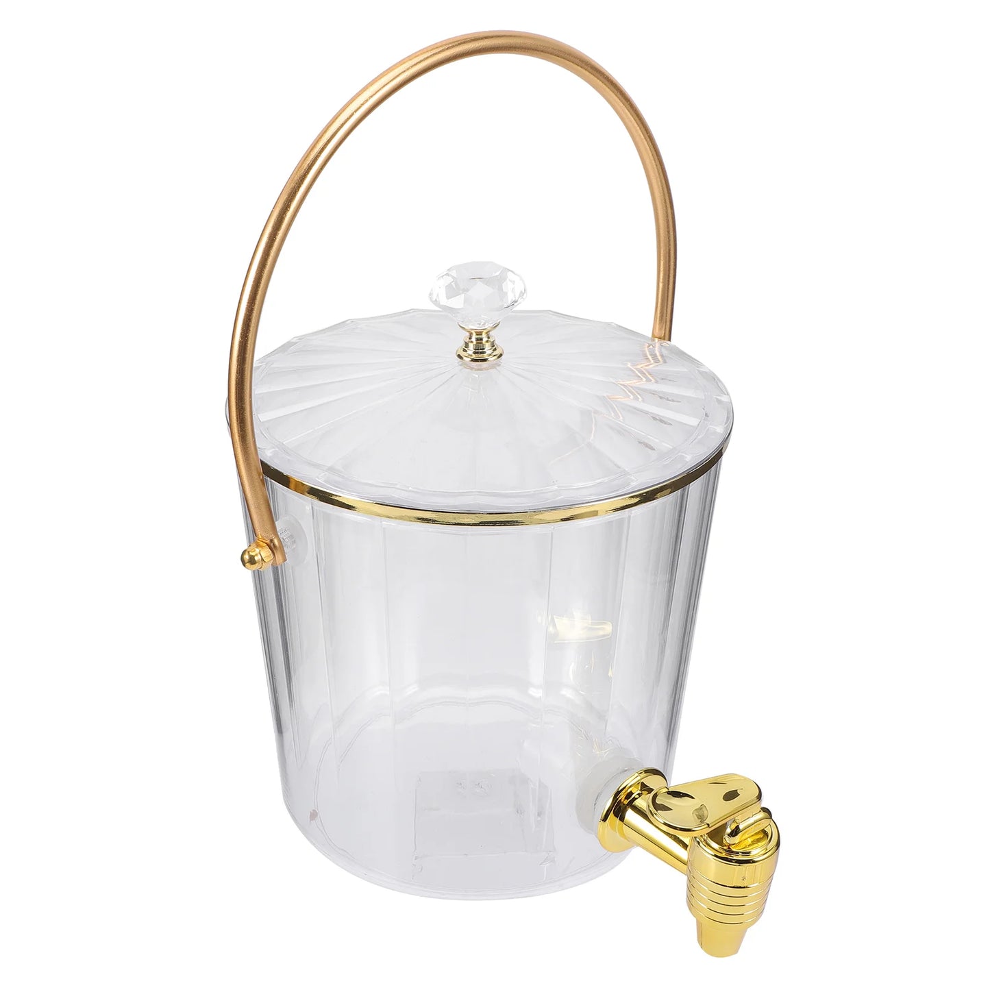 Water Bottle Ice Bucket Cold Jug Cocktail Dispenser Juice Containers for Party Beverage Fridge Drink Dispensers Pool