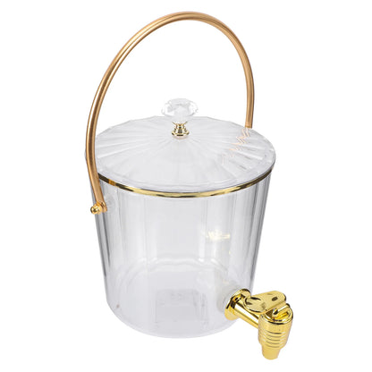 Water Bottle Ice Bucket Cold Jug Cocktail Dispenser Juice Containers for Party Beverage Fridge Drink Dispensers Pool