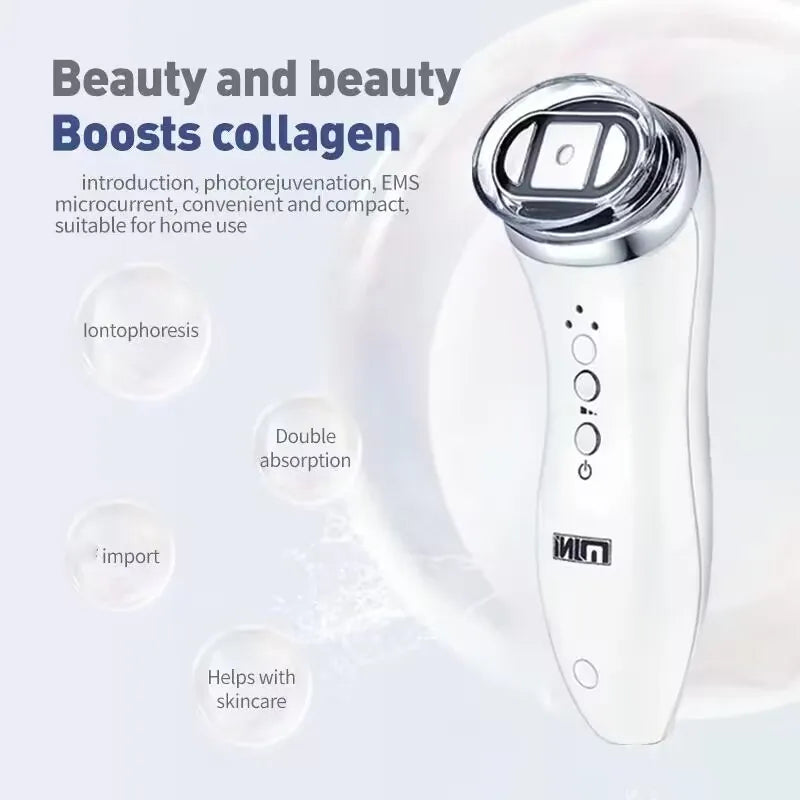 Mini Face HIFU Machine for Women Chin Neck Eye Professional Facial Rejuvenation Antiaging Heat Up Portable Beauty Instrument