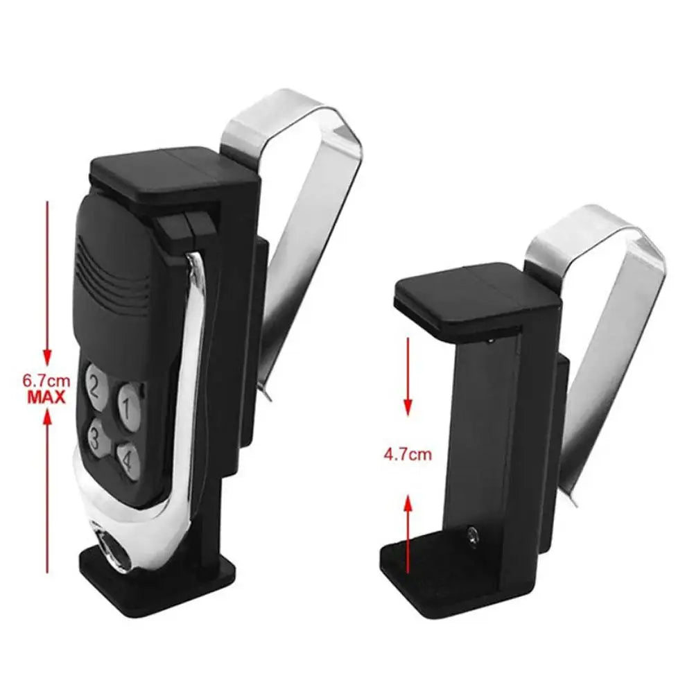 Car Sun Visor Clip Holder Gate Remote for Garage Door Control Car Keychain Universal Car Interior Accessories