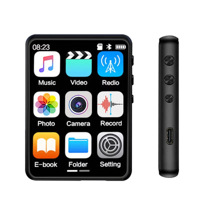 Bluetooth 5.4 HiFi MP3 Player 2.4-inch Touchscreen Walkman with Camera Can Take Pictures with Speaker/FM /Recorder/eBooks