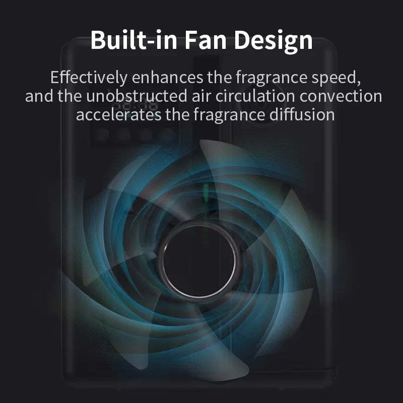 Bluetooth Aromatherapy Diffuser Wall Mounted Smart Essential Oil Machine for Home Hotel Spa Diffuser with Remote Control 2026