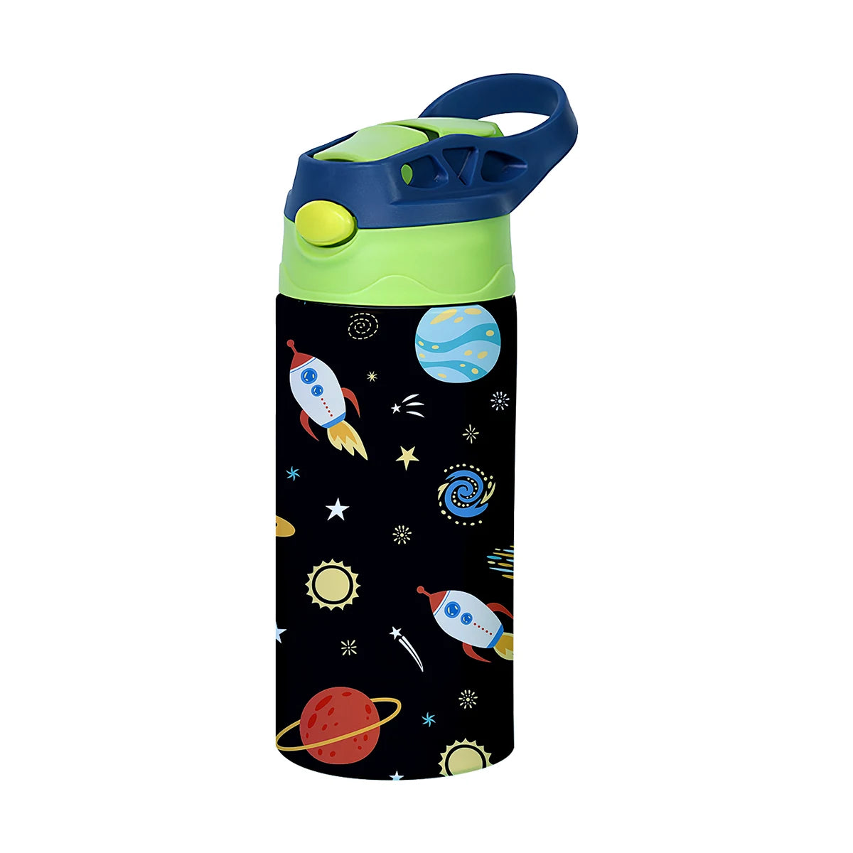 350ml Cartoon Insulated Cup Animal Pattern Stainless Steel Thermos Cup Christmas Vacuum Flasks Water Bottle Xmas Gift Cup