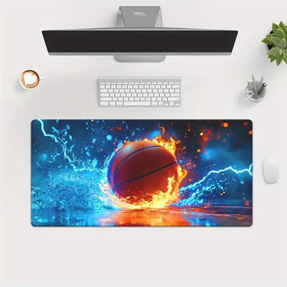 Basketball pattern Mouse Pad  Computer Office Game Table Mats XXL Rubber Anti-slip Gaming Keyboard Long Desk Pads playmat