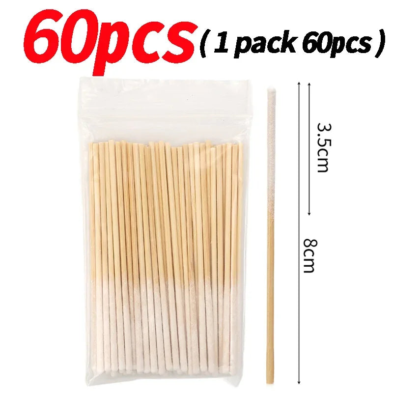 Multi-purpose Beauty Makeup Acne Maintenance Liquid Cotton Swab 4 Thicknesses Soft and Comfortable Cotton Swab Skin Care Tools