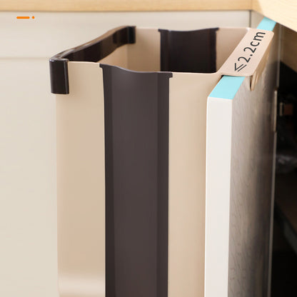 Kitchen Car Trash Can, Folding Garbage Bin, Waste Bin, Dustbin, Rubbish Bin, Recycle Bin for Kitchen
