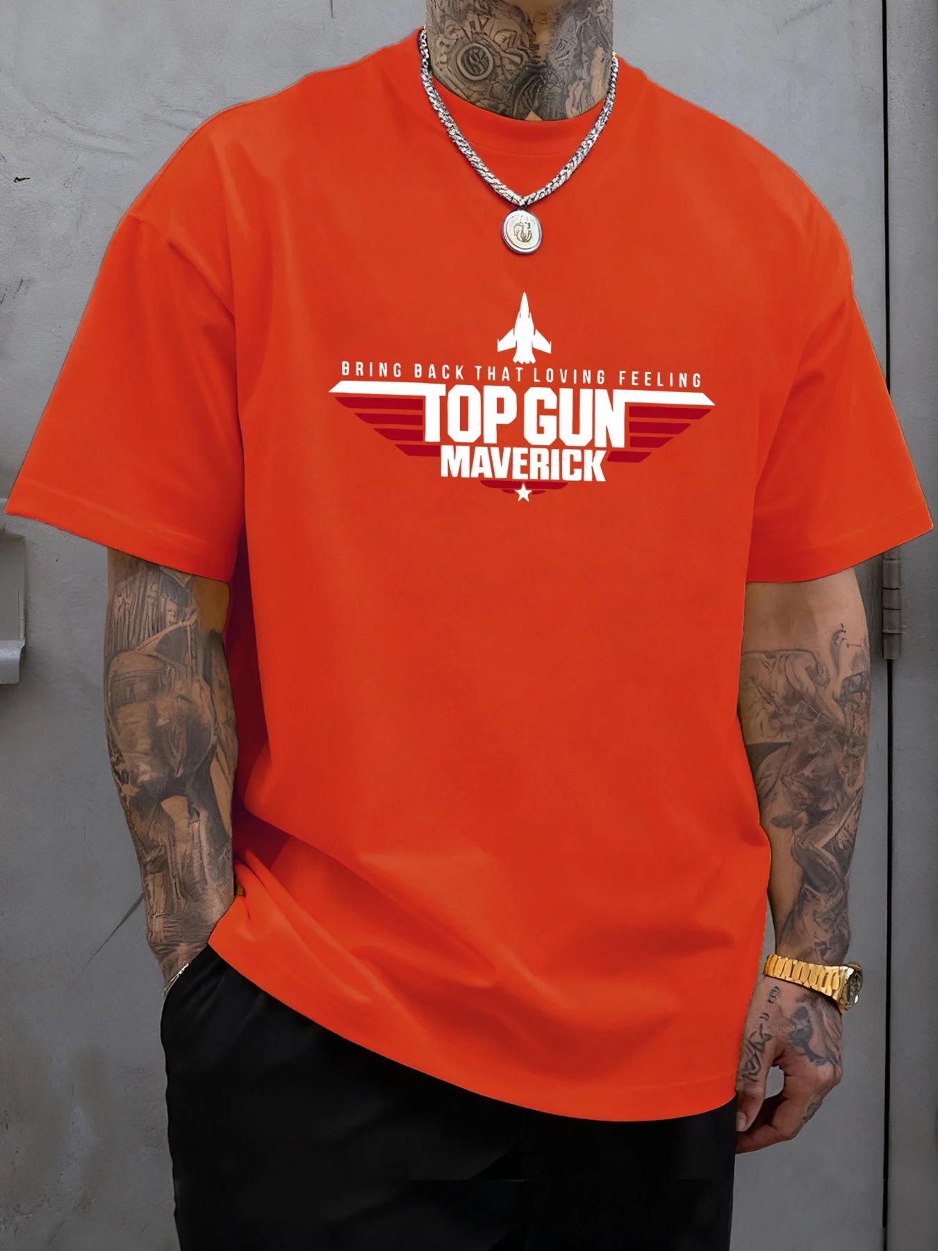 Top Gun Maverick Printing T Shirts Man Cotton Fashion T-Shirt Unisex Casual Oversize Clothes Soft Summer Trendy Street Tops