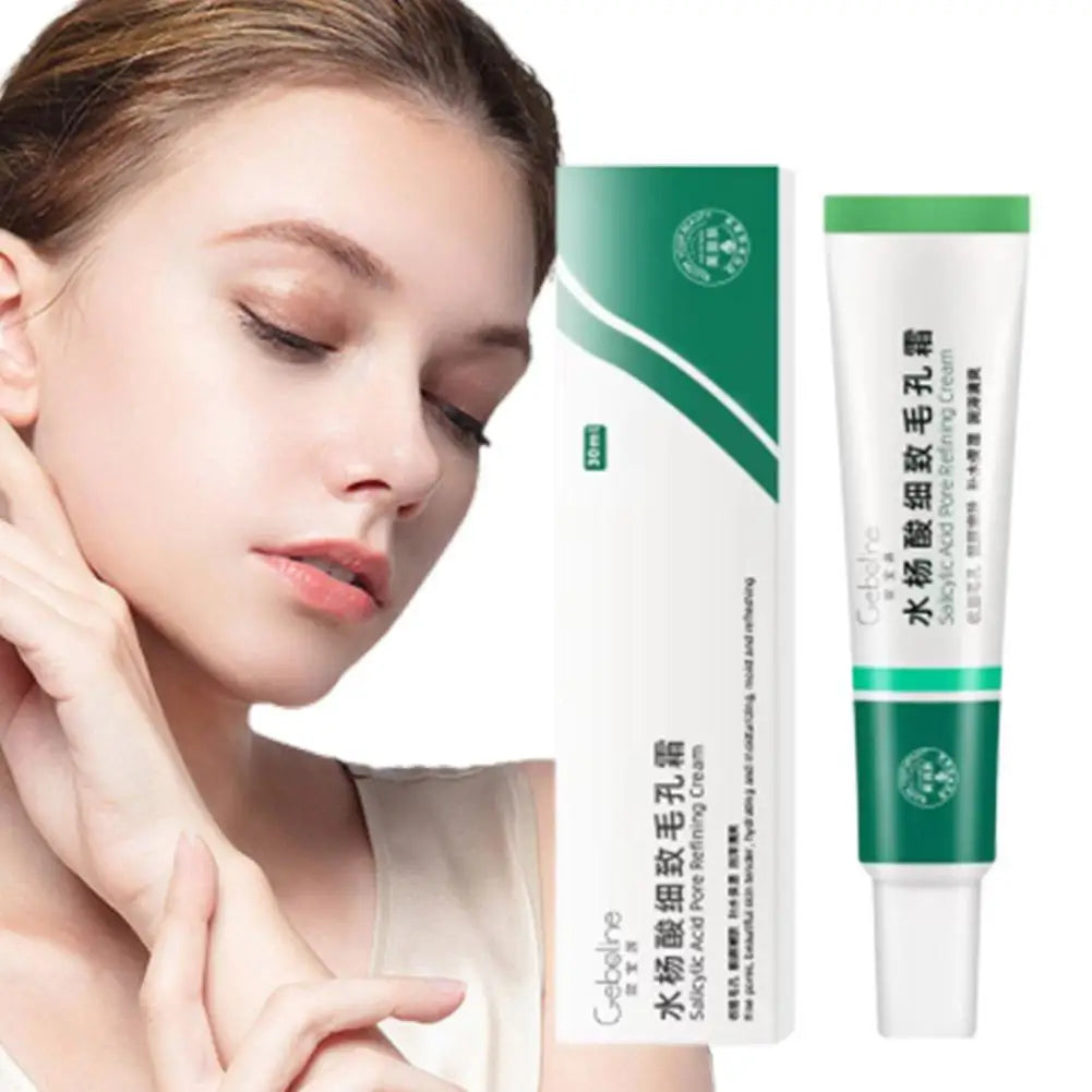 Salicylic Acid Pore Shrinking Cream For Clear Skin Care Moisturize Salicylic Acid Serum 20g/30ml
