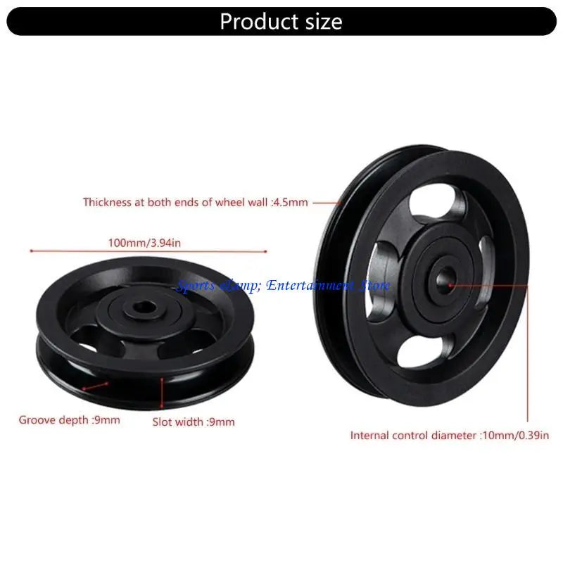 G7NF Round Pulley Wheel Cable Gym Fitness Equipment Machine Part and Pulley Accessory