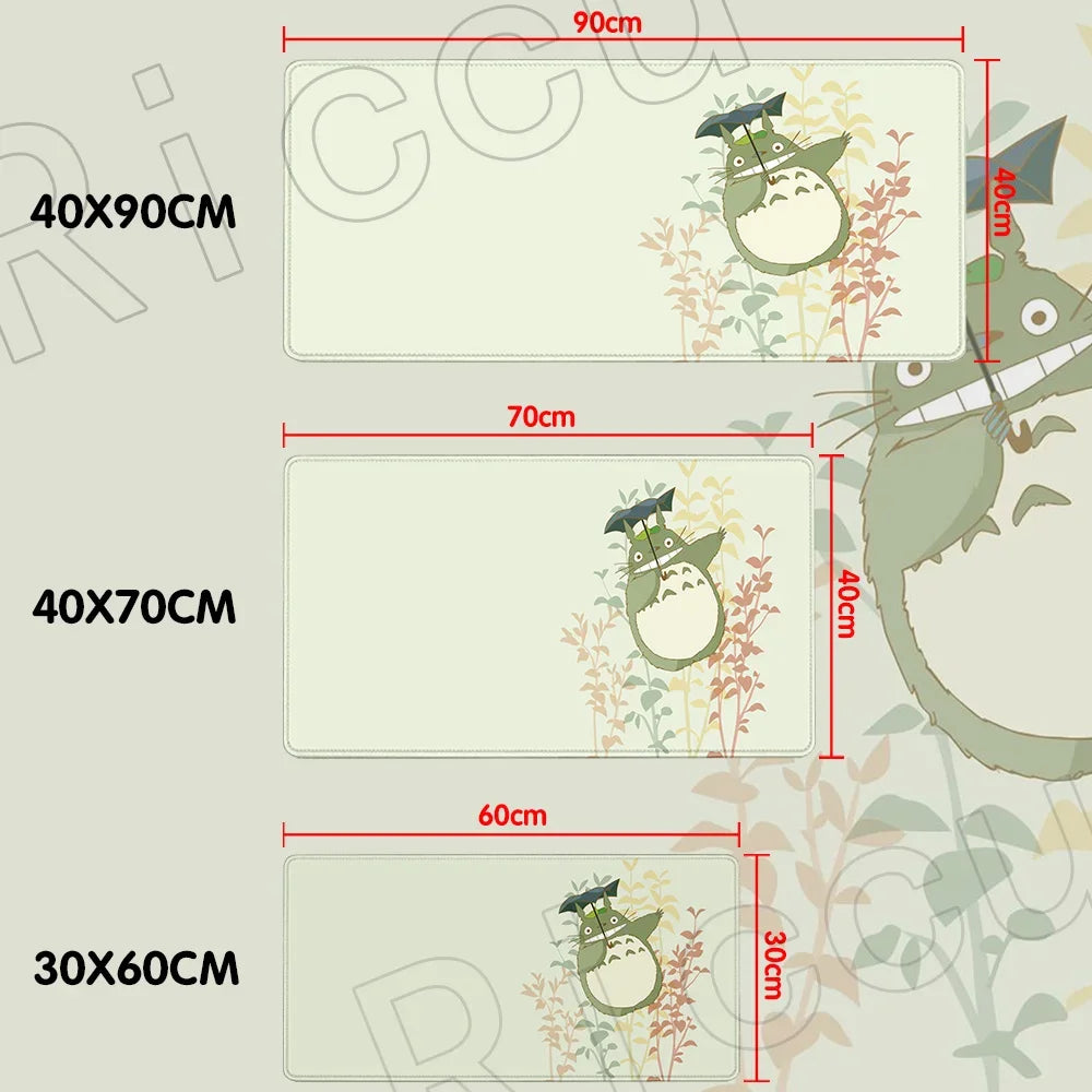 HD Xxl Office Computer PC Accessories 400X900mm Table Mat Gaming Kawaii Cat Mouse pad chinchilla Gamer Large Dragon Desk mat