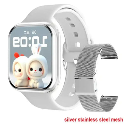 2025 NEW Smart Watch Wireless Charging Smartwatch Bluetooth Calls Men Women Watches Fitness Bracelet Custom Watch Face