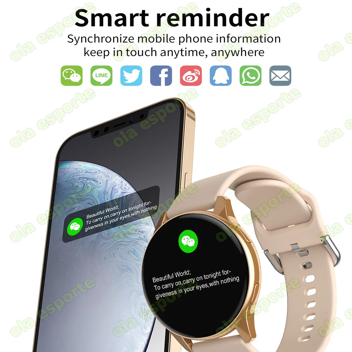 Smartwatch Women Watch 6 Health Monitoring Watch Waterproof Voice Assistant Bluetooth Call Smart Watch 2025 New Sports Watch