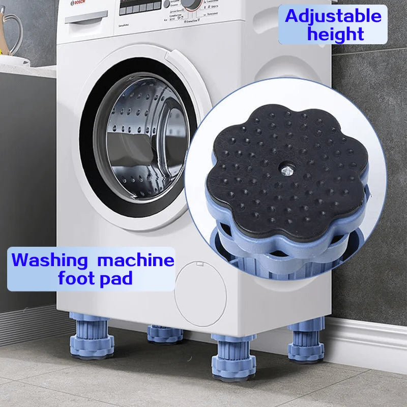 Large Household Appliances Anti Vibration Pads Lifting Rubber Feet Washing Machine Support Dampers Stand Furniture ﻿
