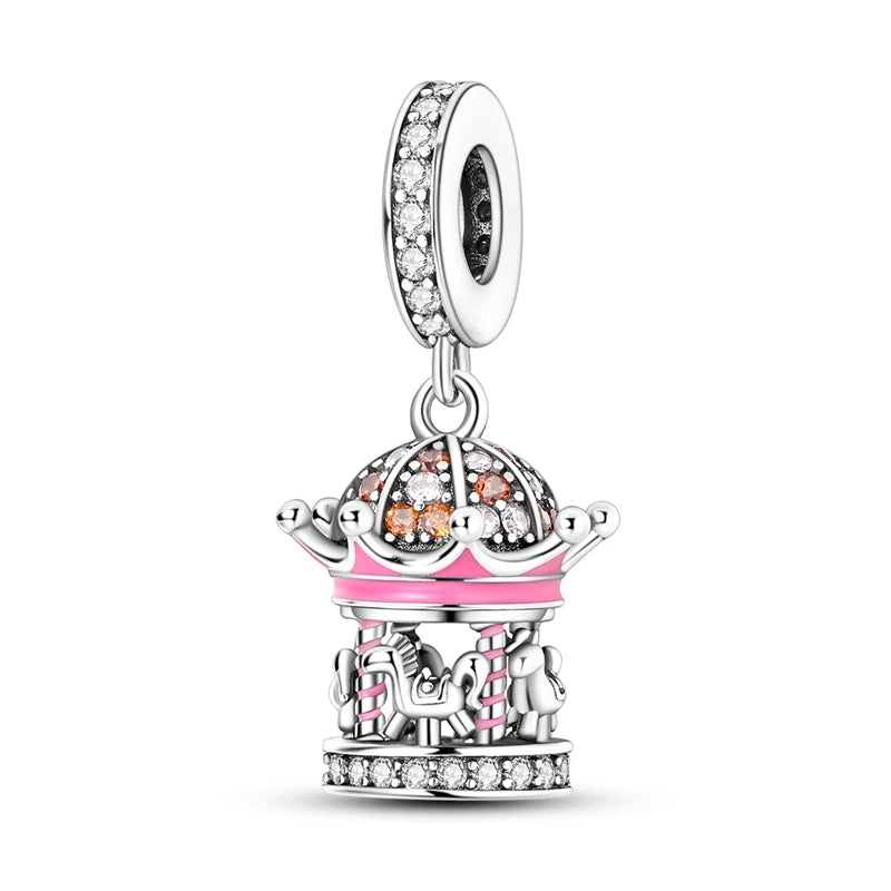 Charm Hot Sales 925 Silver Original Charms Beads Fit Pendant Charm Bracelet Dangle for Women DIY Fine Jewelry Making