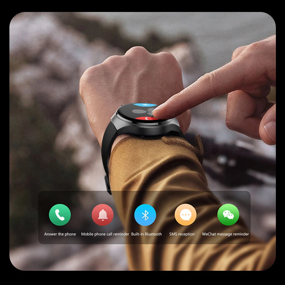 2025 New Watch 4 Pro Upgrade GPS NFC Men's Smartwatch 360*360 AMOLED HD Bluetooth Call Waterproof Smart Watch