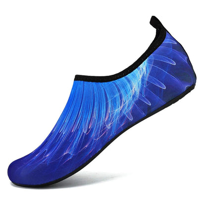Beach Sock Barefoot Shoes Unisex Water Shoes Men Women Swimming Upstream Sneaker Quick Dry Light Yoga Aqua Shoe Striped Colorful
