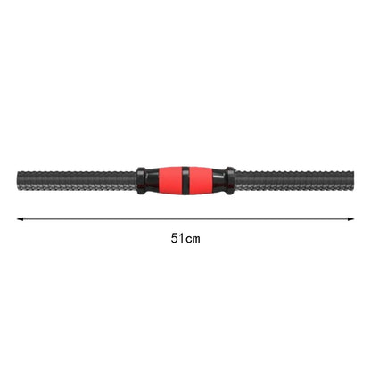 Dumbbell Barbell Bar with Buckle Non-Slip Grip Practical Durable Dumbbell Set Portable AntiSlip Grip Threaded Handles for Gym