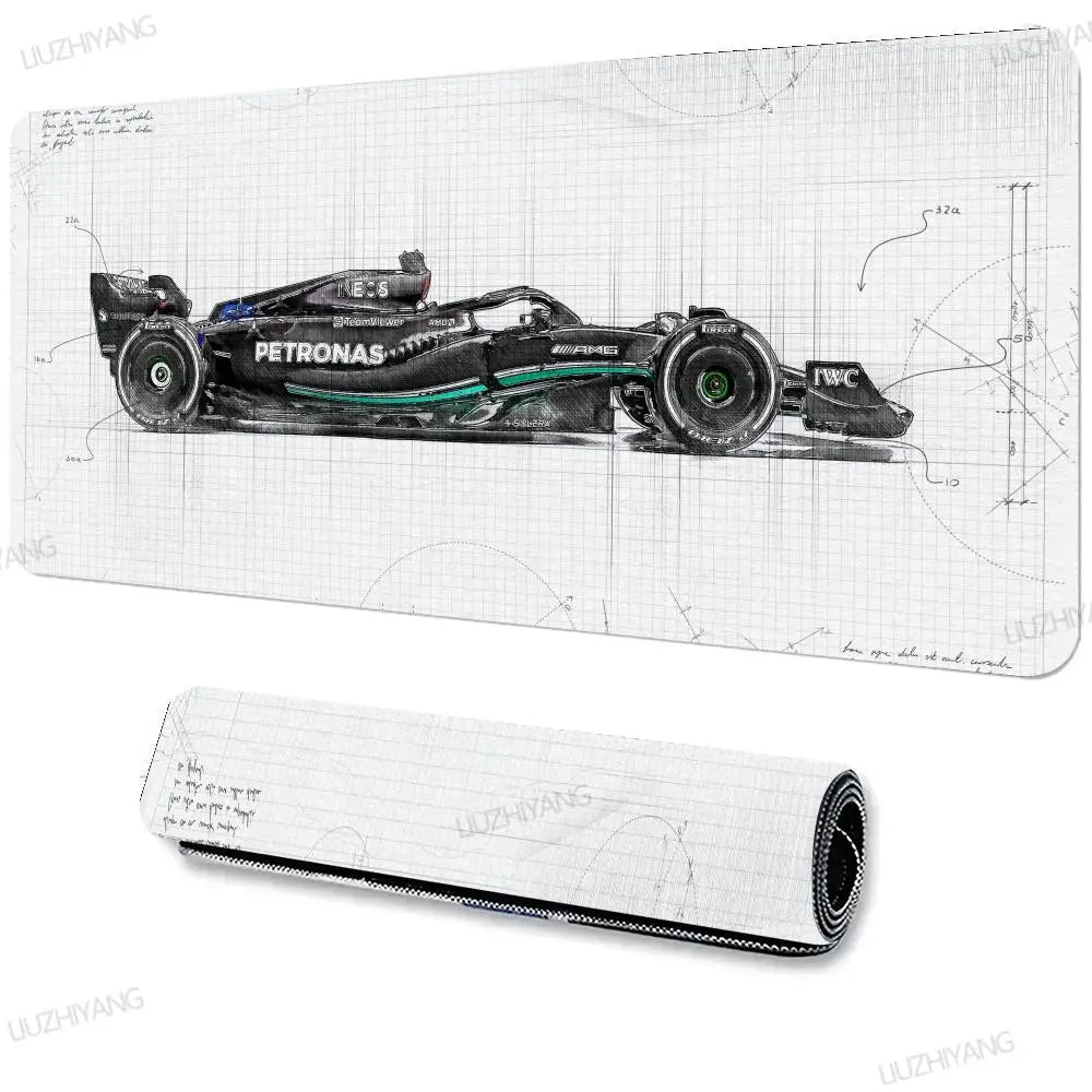 Hot Sell Racing Car Mouse Pad Large Gaming Mousepads HD Office Keyboard Table Mats Long Padding Notebook Computer Gamer Desk Mat