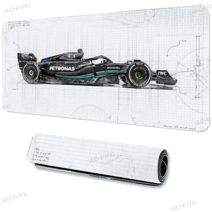 Hot Sell Racing Car Mouse Pad Large Gaming Mousepads HD Office Keyboard Table Mats Long Padding Notebook Computer Gamer Desk Mat