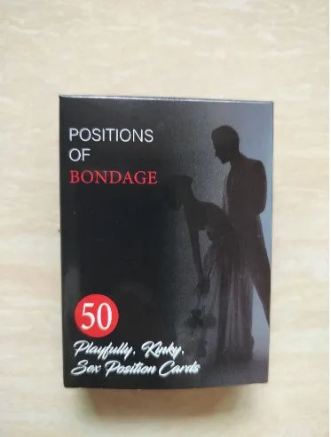 English Sexual Position Cards – Role-Playing Adult Games with Bedroom Commands, 18+ Erotic Toys for Couples