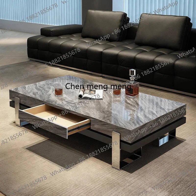 A50 Luxury Designer Side Table Modern Bedroom Living Room Kitchen Organizer Moving Coffee Table Writing Couchtisch Home Furnitur