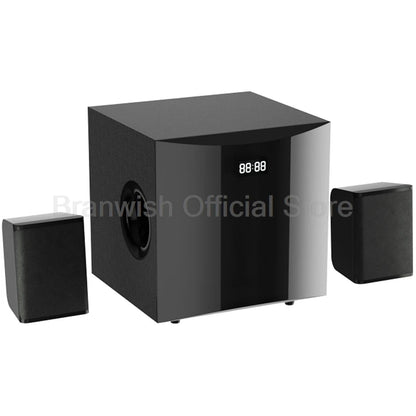 2.1 Sound Box Amplifier 31W High Power Bluetooth Speaker 4 Inch Subwoofer Home Theater Home Cinema 360°Sound System PC Audio Set