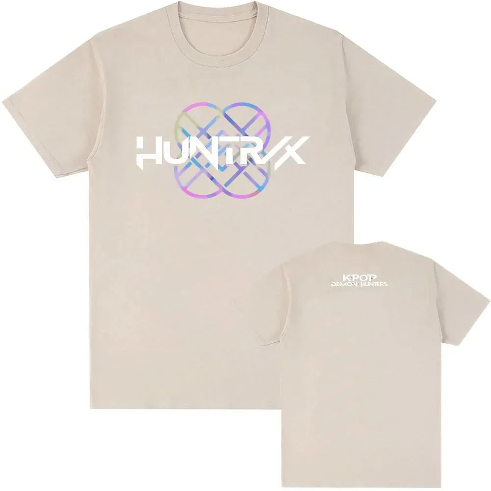 KPop Demon Hunters Tshirts Summer  Female Male  T-shirt Streetwear Hip Hop Fashion Casual T Shirt Tees