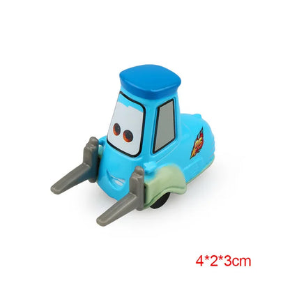 Disney Pixar Cars 2 3 Toys Lightning McQueen Truck Uncle Mack 1:55 Diecast Mater Piston Cup Fritter Frank Model Child Kids Gifts
