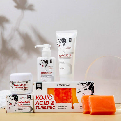 Kojic Acid Soap Soap in Sheets Cleansing Face Even Skin Tone Whitening Soap Oil Control Moisturizing Beauty Health Skin Care