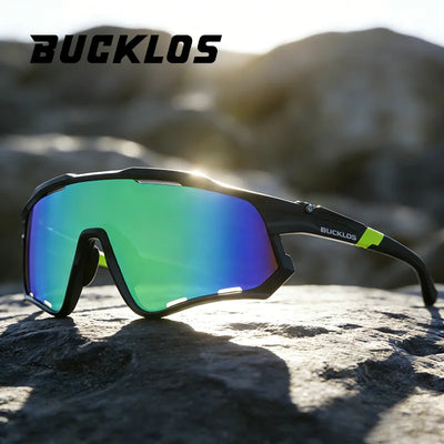 BUCKLOS UV400 Cycling Goggles Outdoor Men Women MTB Polarsized Glasses Fishing Climbing Protective Sunglasses Sport Goggles